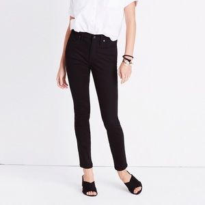 Madewell 9” High-Rise Skinny in IKSO Stay Black
